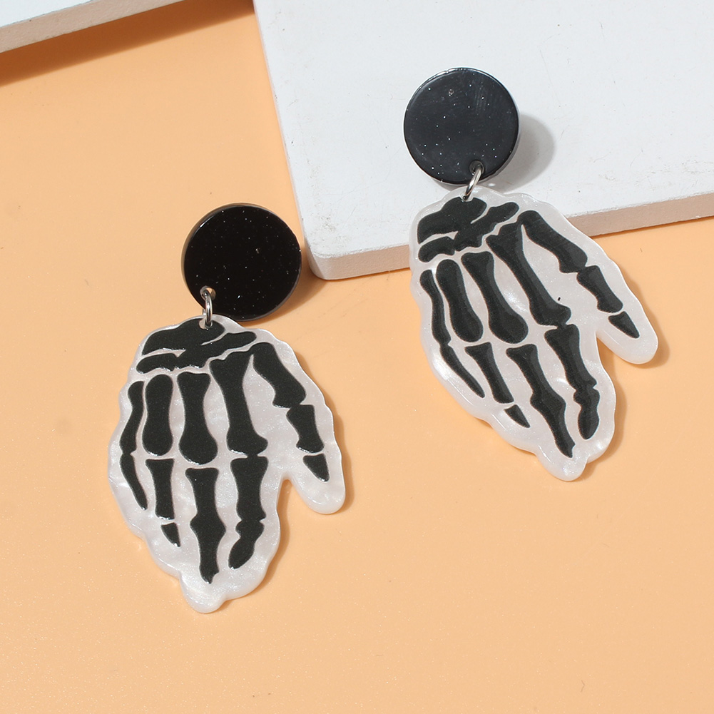 Funny Palm Plastic Women's Drop Earrings 1 Pair display picture 4