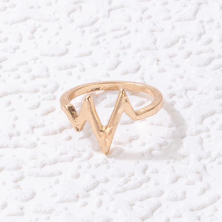 Simple Style Geometric Alloy Plating Women's Rings display picture 8