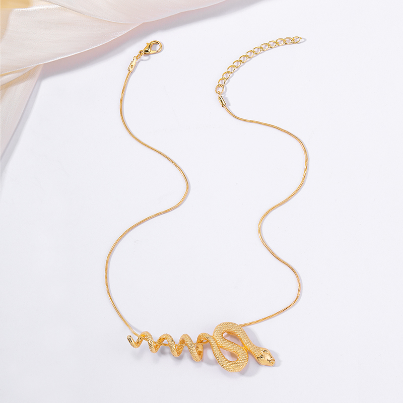 Fashion Snake Alloy Women's Necklace 1 Piece display picture 3