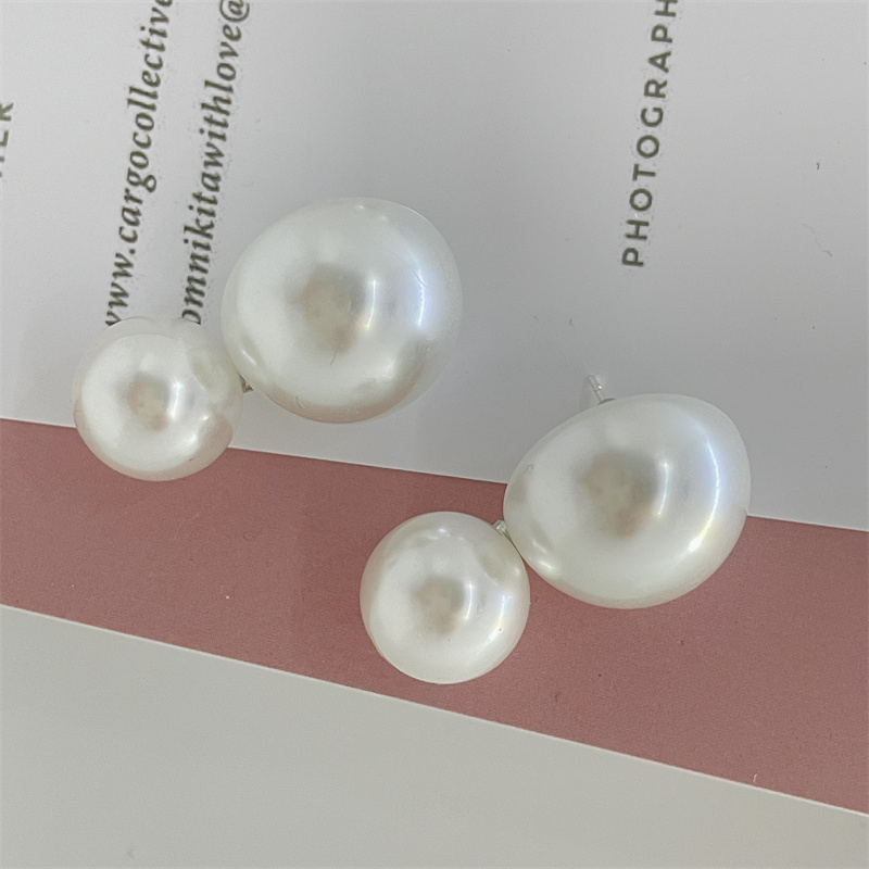 Classical Geometric Bow Knot Imitation Pearl Alloy Women's Drop Earrings 1 Pair display picture 6