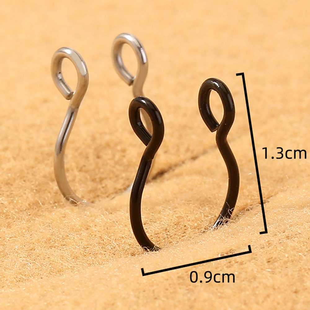 Fashion Geometric Stainless Steel Plating Nose Ring 1 Piece display picture 8