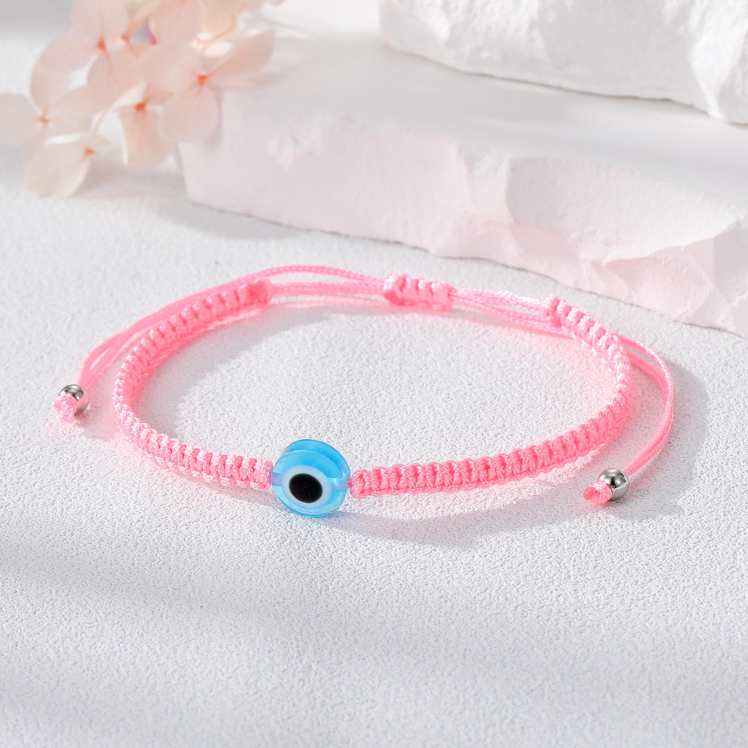 Fashion Eye Rope Beaded Braid Unisex Bracelets display picture 4