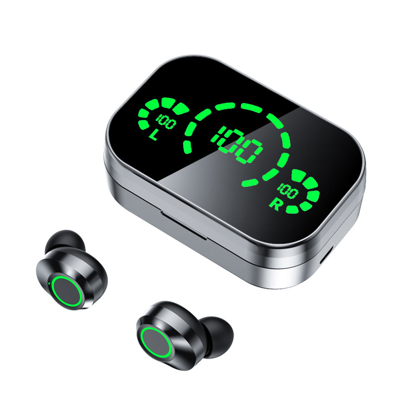 Bluetooth Headset Tws Touch Digital Display In-ear Mirror Headset display picture 4