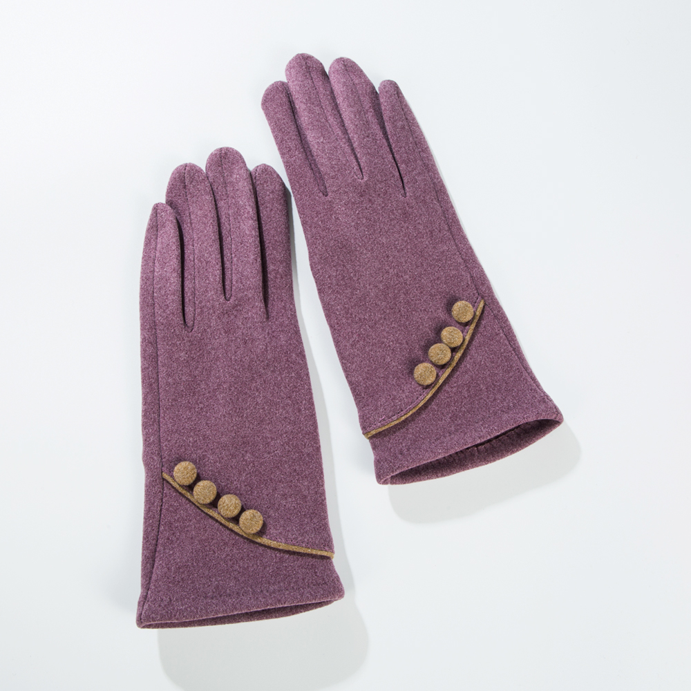 Women's Elegant Solid Color Polyester Cotton Gloves 1 Pair display picture 1
