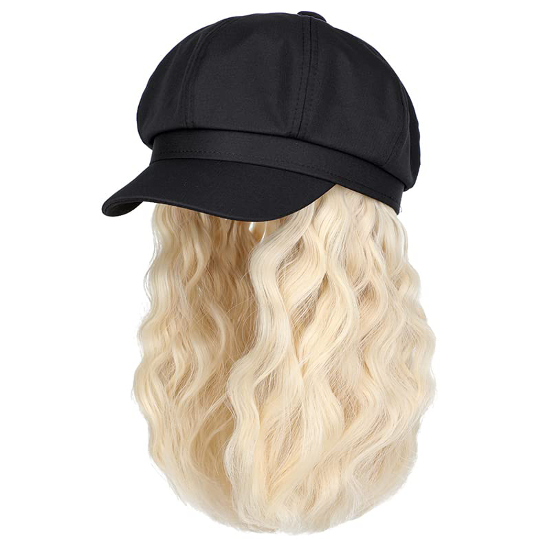 Women's Casual Fashion Brown White Casual Party High Temperature Wire Curls Wigs display picture 2