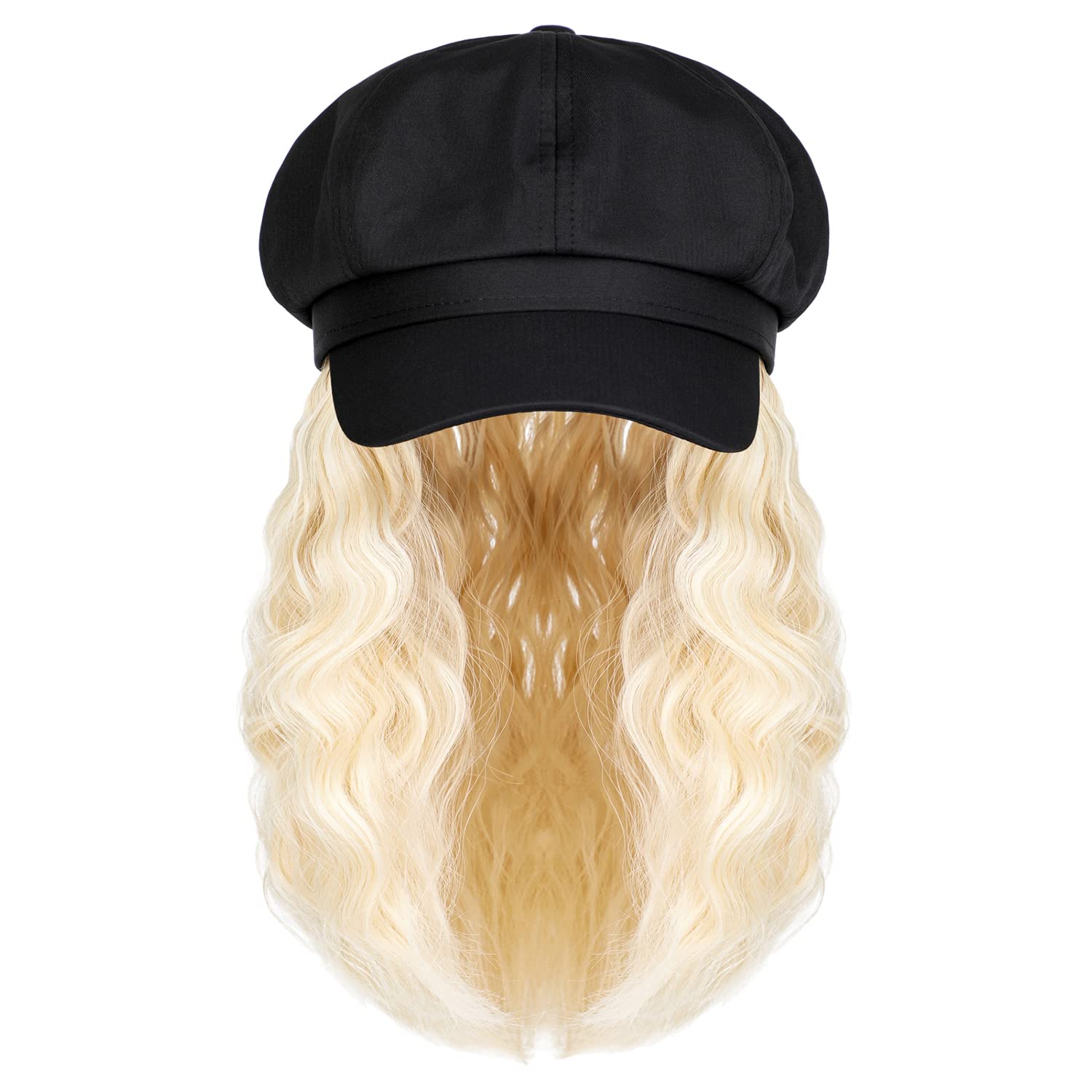 Women's Casual Fashion Brown White Casual Party High Temperature Wire Curls Wigs display picture 3