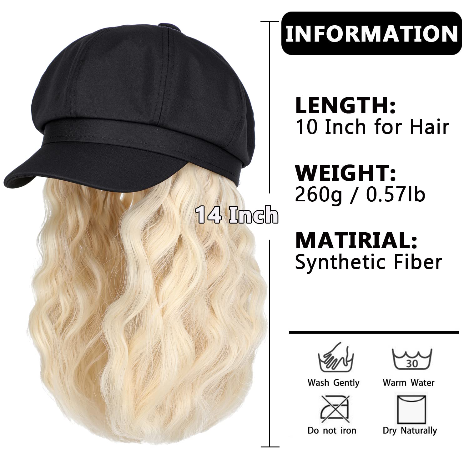 Women's Casual Fashion Brown White Casual Party High Temperature Wire Curls Wigs display picture 4