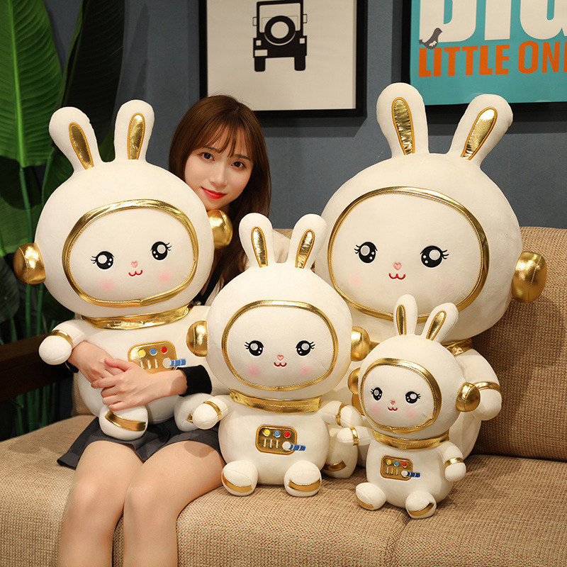 Space Rabbit Doll Plush Toy Bear Pillow Comforter Toys display picture 1