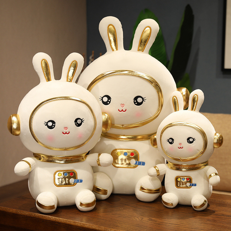 Space Rabbit Doll Plush Toy Bear Pillow Comforter Toys display picture 2