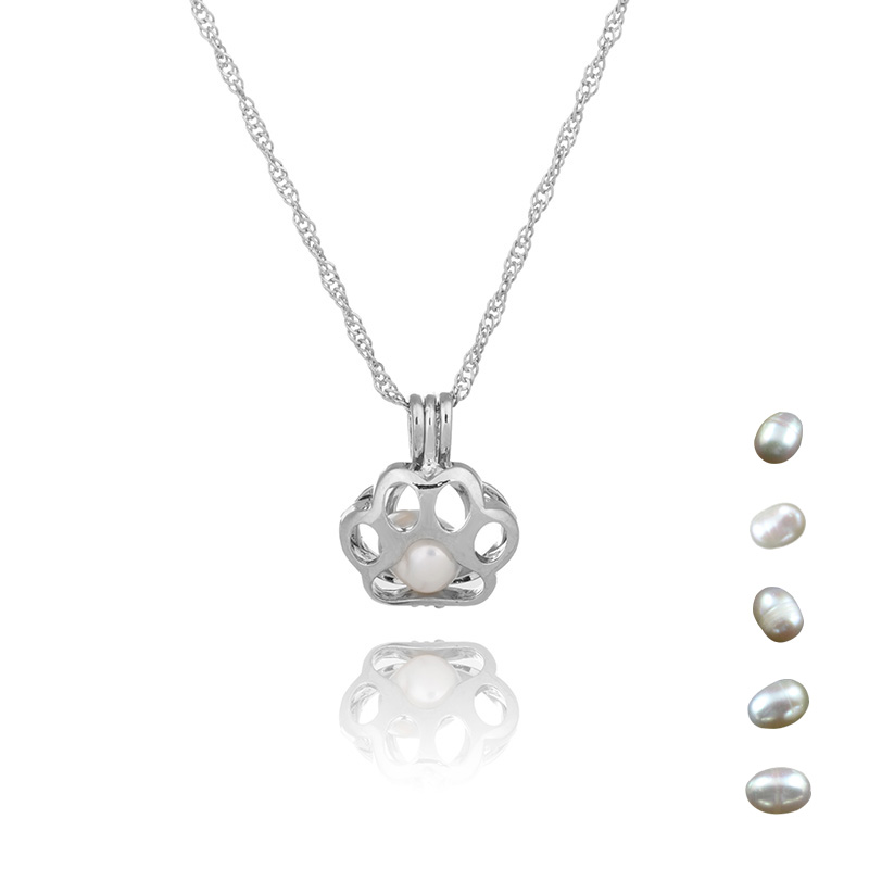 Einfacher Stil Tier Legierung Inlay Künstliche Perlen Frau Halskette Mit Anhänger 1 Stück display picture 6