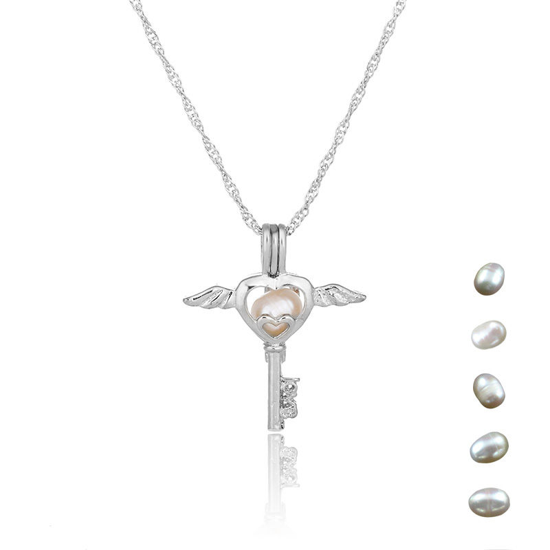 Einfacher Stil Tier Legierung Inlay Künstliche Perlen Frau Halskette Mit Anhänger 1 Stück display picture 13