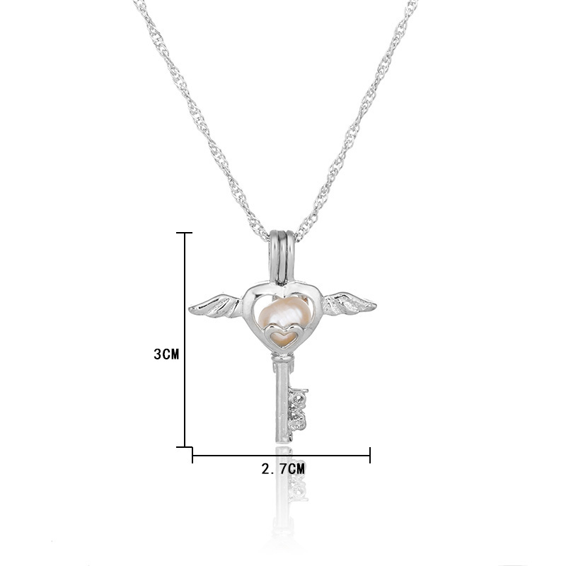 Einfacher Stil Tier Legierung Inlay Künstliche Perlen Frau Halskette Mit Anhänger 1 Stück display picture 15