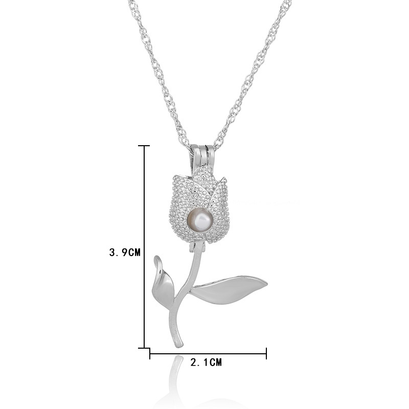 Einfacher Stil Tier Legierung Inlay Künstliche Perlen Frau Halskette Mit Anhänger 1 Stück display picture 20