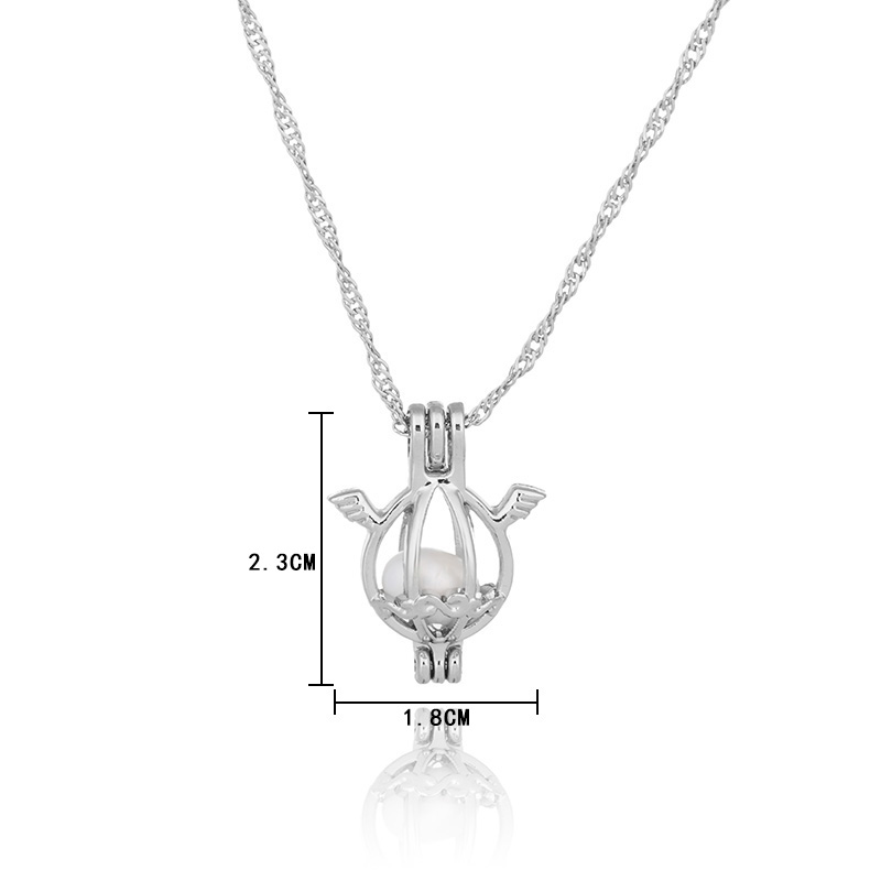 Einfacher Stil Tier Legierung Inlay Künstliche Perlen Frau Halskette Mit Anhänger 1 Stück display picture 24