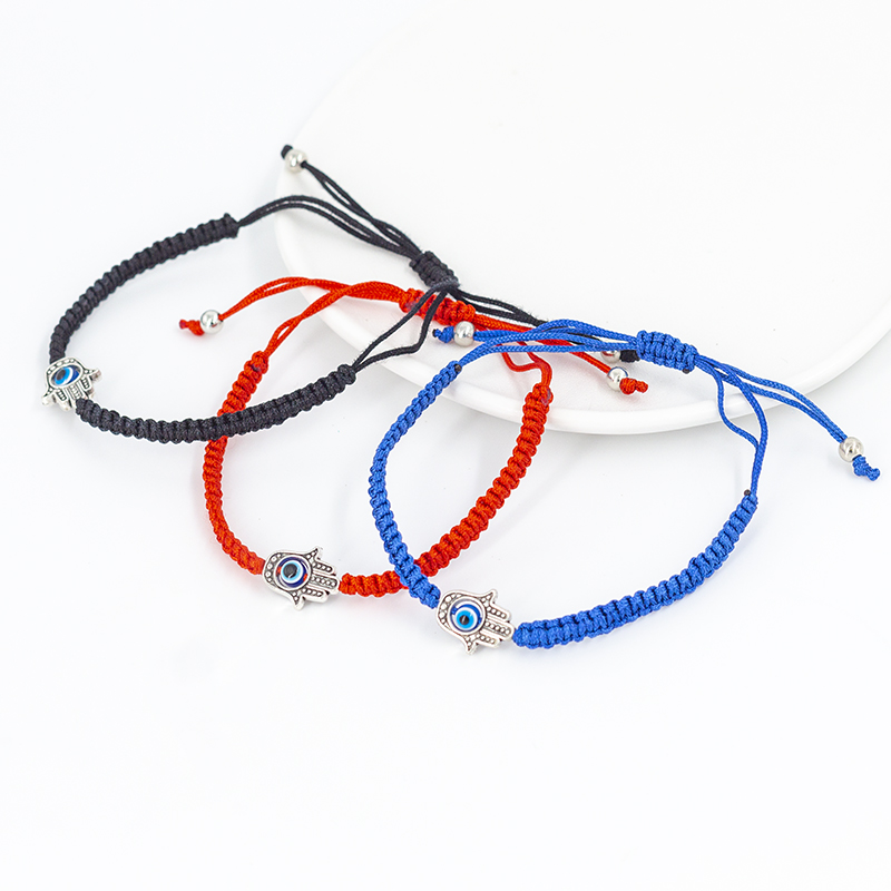 Fashion Eye Rope Beaded Unisex Bracelets display picture 4