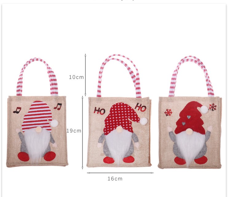 Christmas Cute Rudolf Linen Party Gift Wrapping Supplies display picture 5