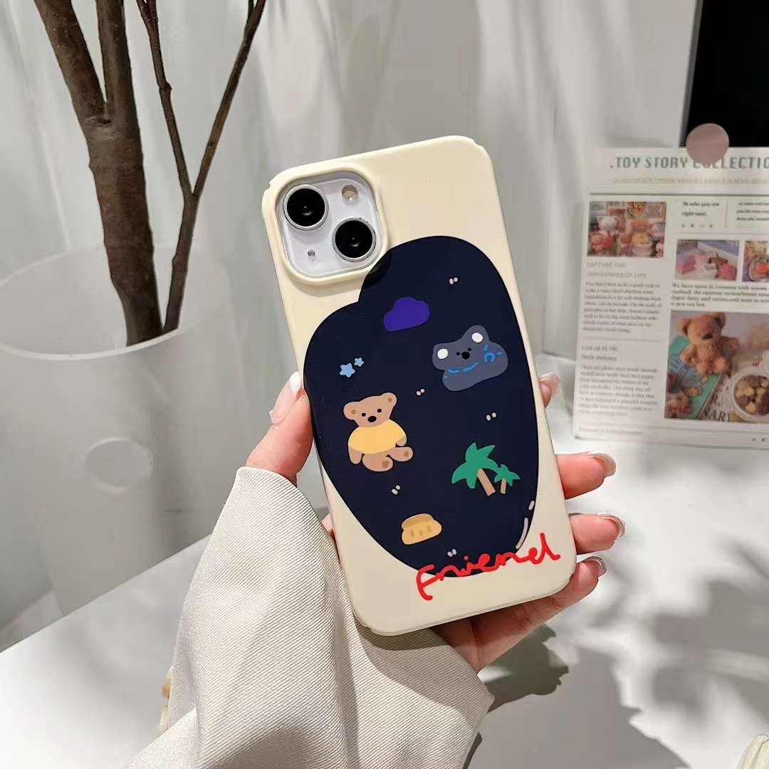 Cute Bear Silica Gel  Iphone Phone Cases display picture 3