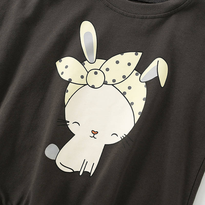 Fashion Rabbit Cotton T-shirts & Blouses display picture 4