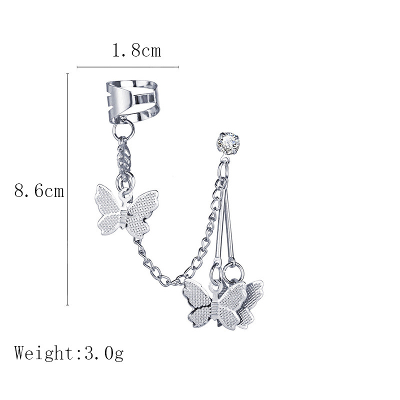 Fashion Butterfly Alloy Women's Drop Earrings 1 Piece display picture 4