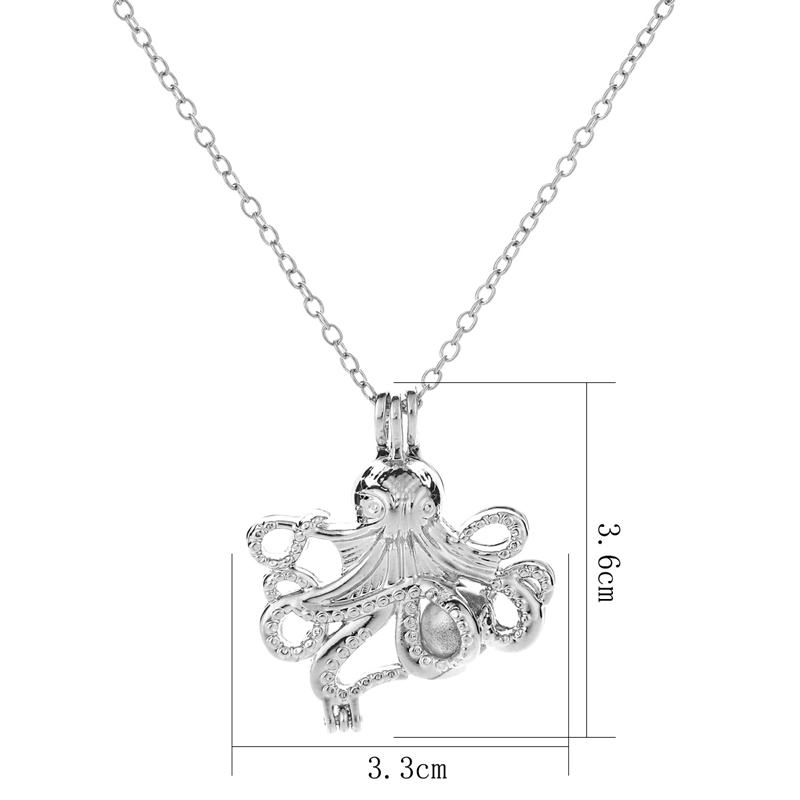Cool Style Star Octopus Alloy Luminous Women's Men's Necklace 1 Piece display picture 21