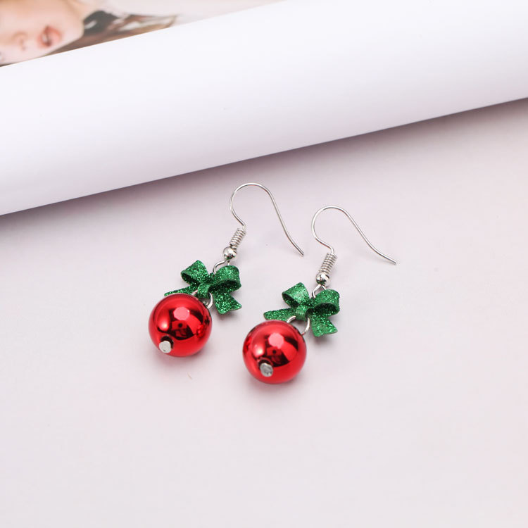 Fashion Bow Knot Alloy Handmade Women's Drop Earrings 1 Pair display picture 1