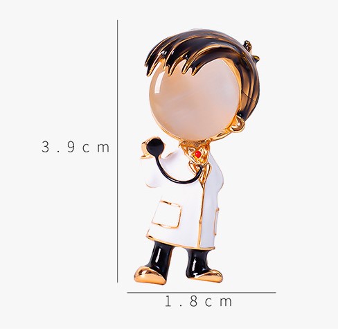 Fashion Doctor Nurse Alloy Women's Brooches display picture 4