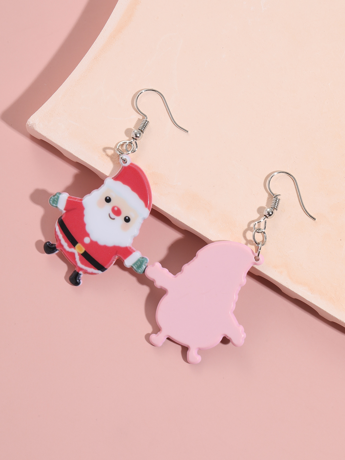 Cute Santa Claus Arylic Women's Ear Hook 1 Pair display picture 5
