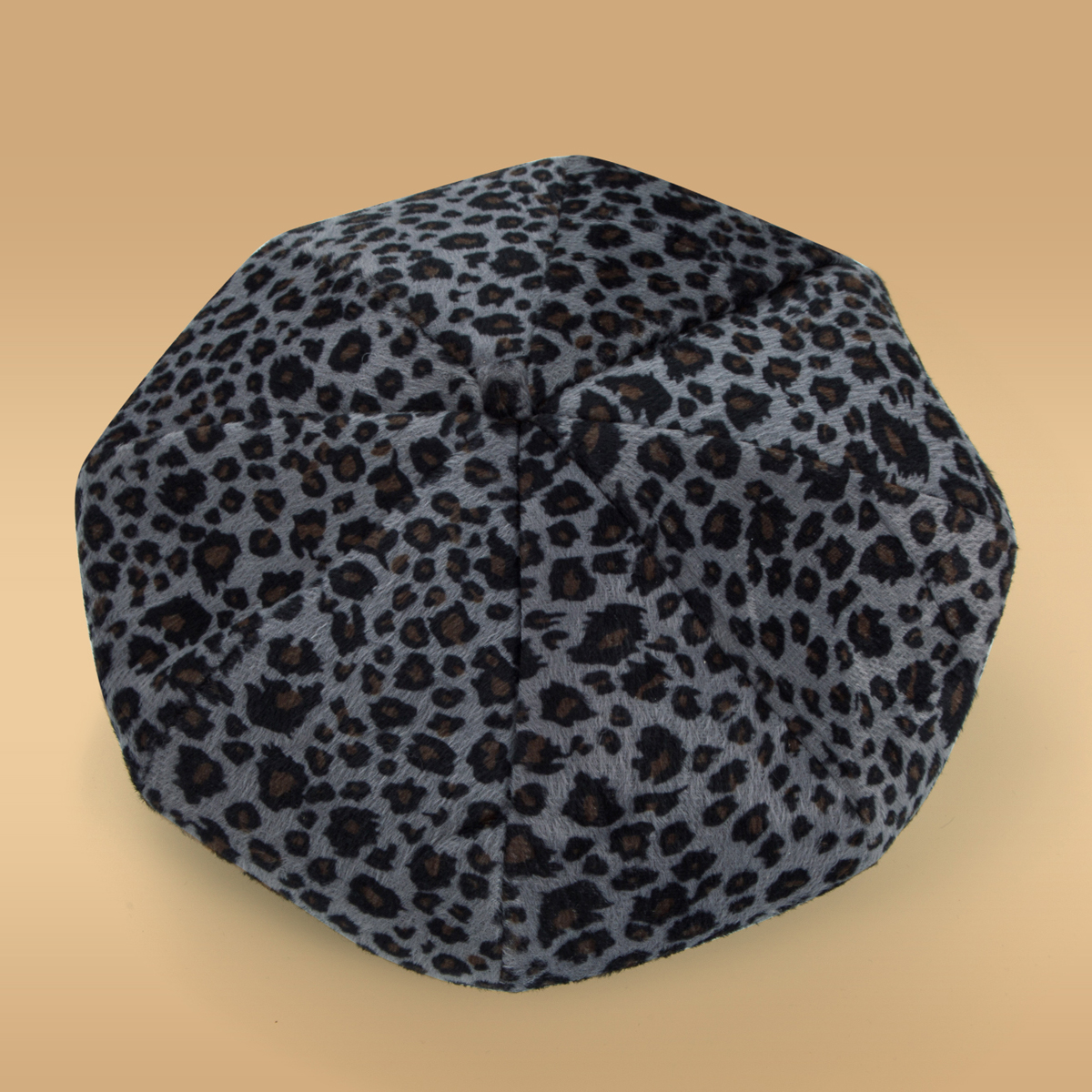 Women's Fashion Leopard Printing And Dyeing Eaveless Beret Hat display picture 6