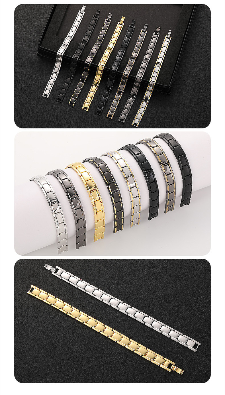 Fashion Geometric Alloy Plating Men's Bracelets 1 Piece display picture 1