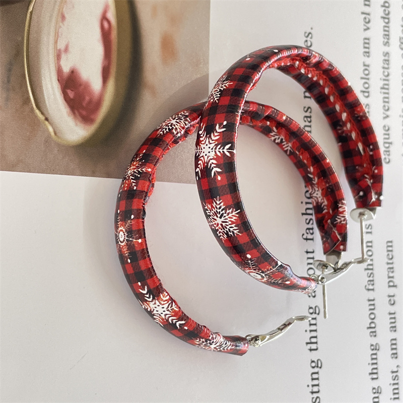 Vacation Lattice Alloy Women's Earrings 1 Pair display picture 3