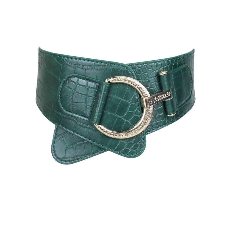 Fashion Crocodile Pu Leather Buckle Women's Leather Belts 1 Piece display picture 1