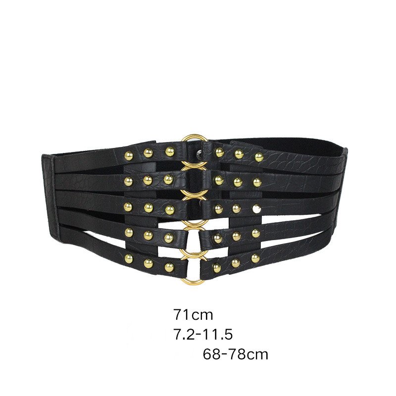 Fashion Solid Color Pu Leather Buckle Women's Leather Belts 1 Piece display picture 3