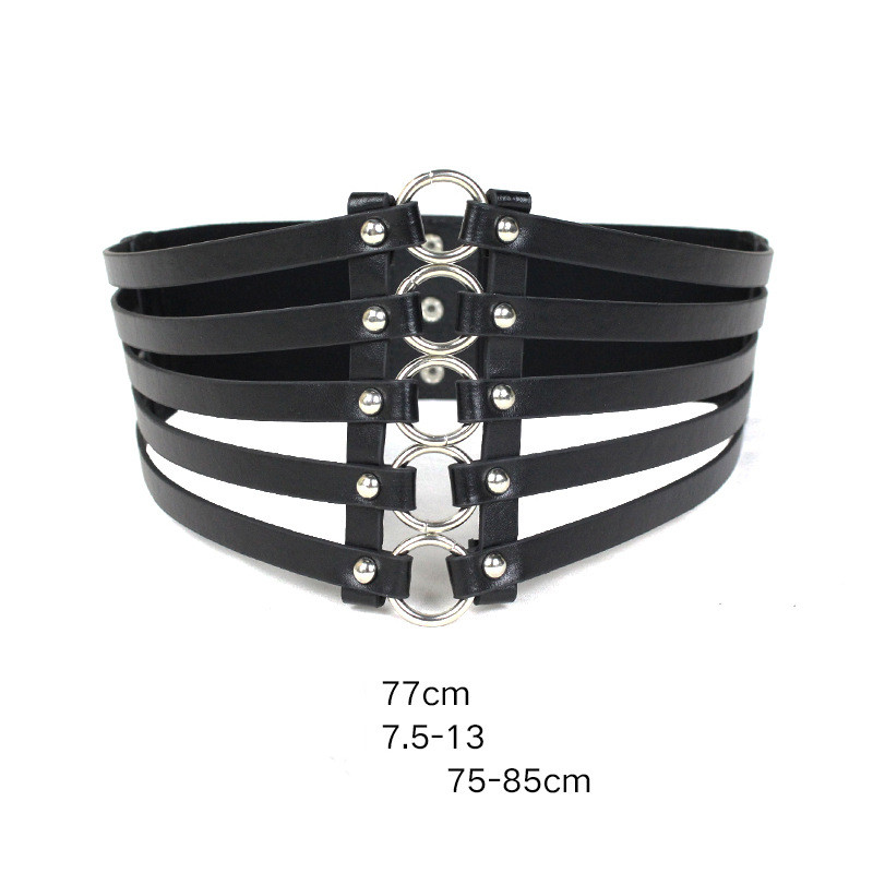 Fashion Solid Color Pu Leather Buckle Women's Leather Belts 1 Piece display picture 4