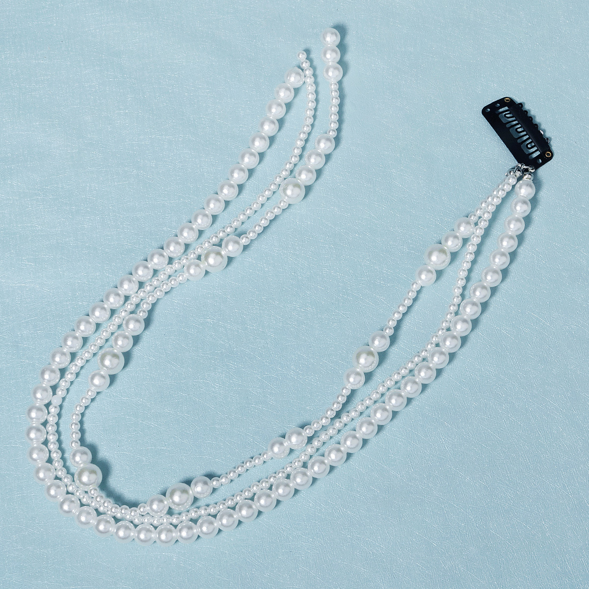 Mode Geometrisch Künstliche Perle Perlen Haarklammer 1 Stück display picture 3