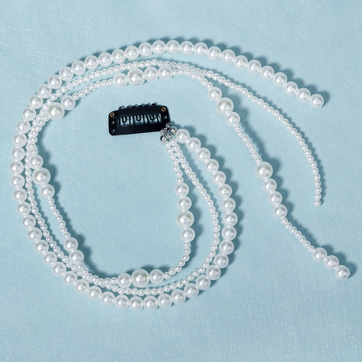 Mode Geometrisch Künstliche Perle Perlen Haarklammer 1 Stück display picture 4