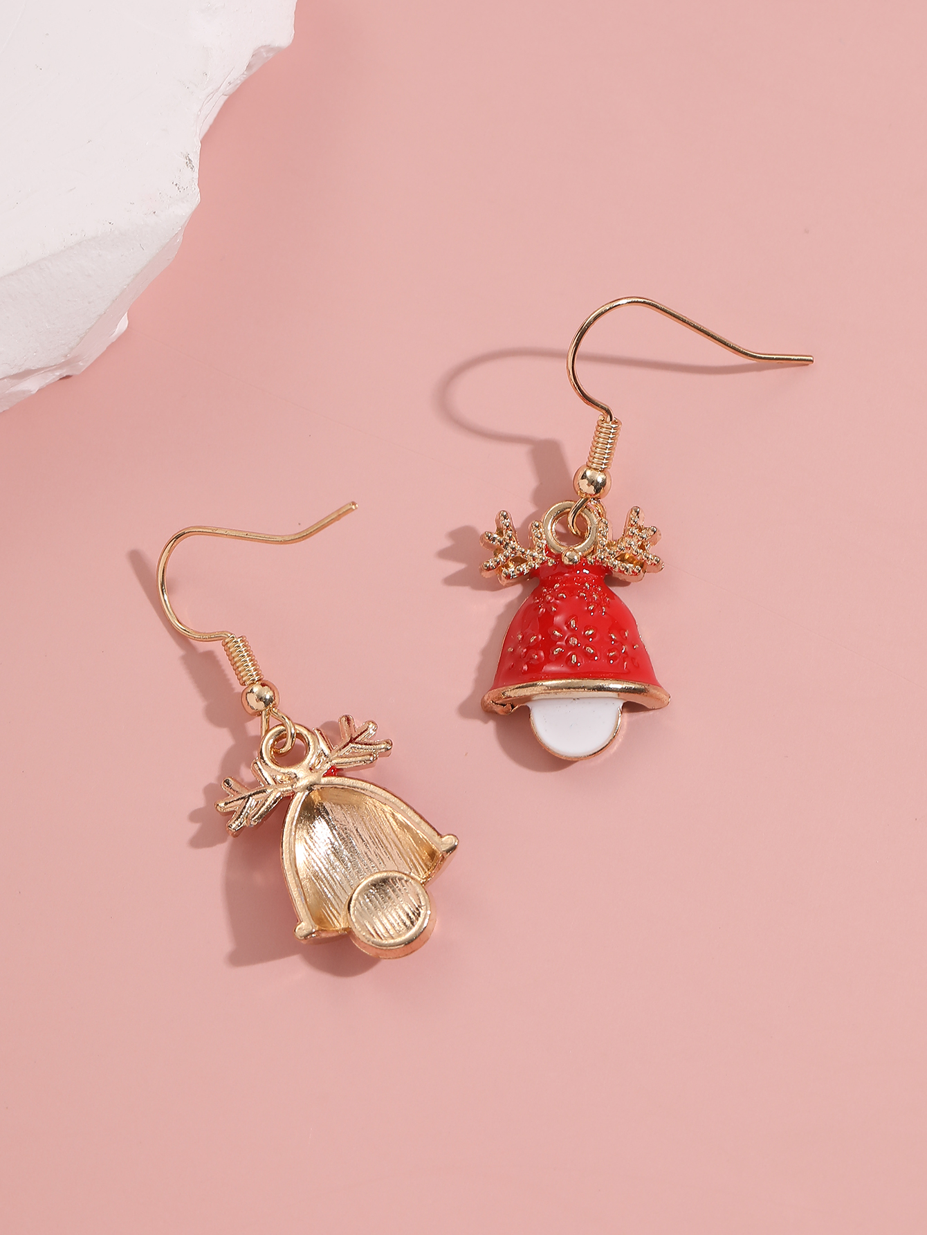 Cute Bell Alloy Enamel Inlay Rhinestones Women's Drop Earrings 1 Pair display picture 20
