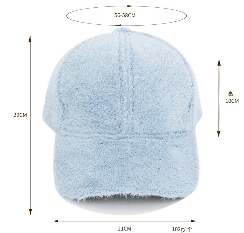 Unisex Basic Solid Color Baseball Cap display picture 3