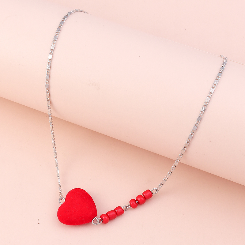 Fashion Heart Shape Beaded Alloy Women's Waist Chain 1 Piece display picture 4