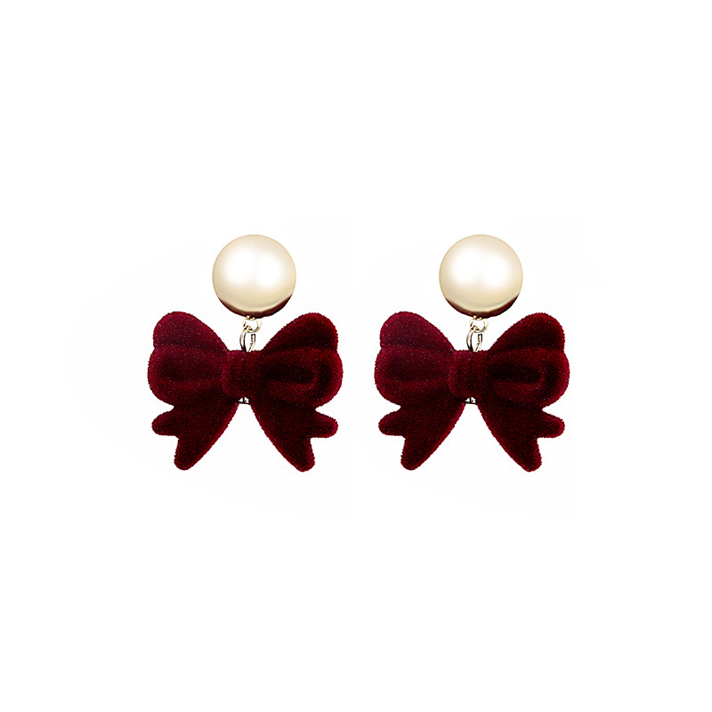1 Pair Fashion Bow Knot Alloy Plating Women's Drop Earrings display picture 1