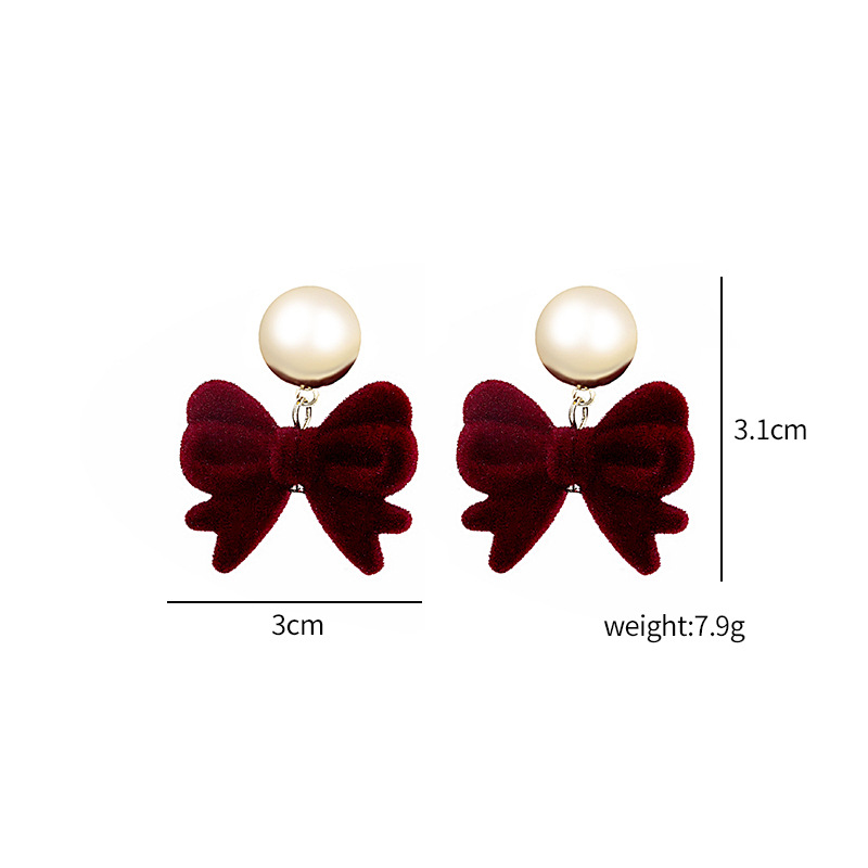 1 Pair Fashion Bow Knot Alloy Plating Women's Drop Earrings display picture 3