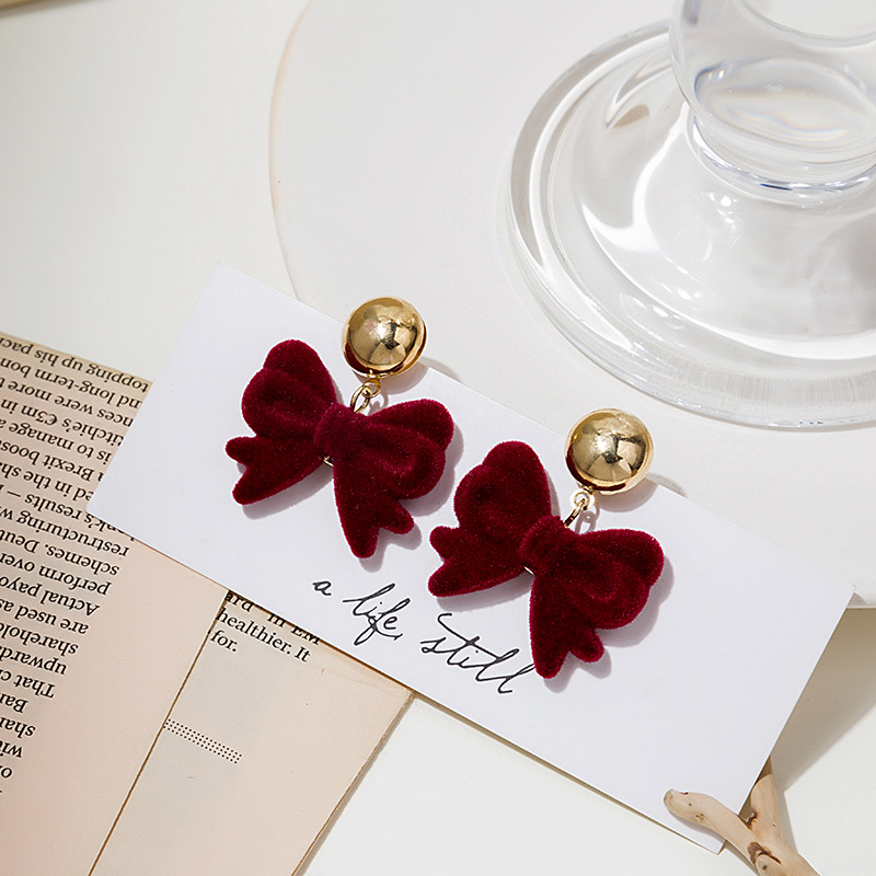 1 Pair Fashion Bow Knot Alloy Plating Women's Drop Earrings display picture 6