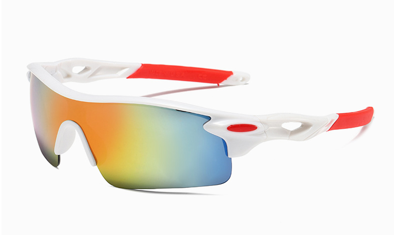 Basic Solid Color Ac Special-shaped Mirror Full Frame Sports Sunglasses display picture 2