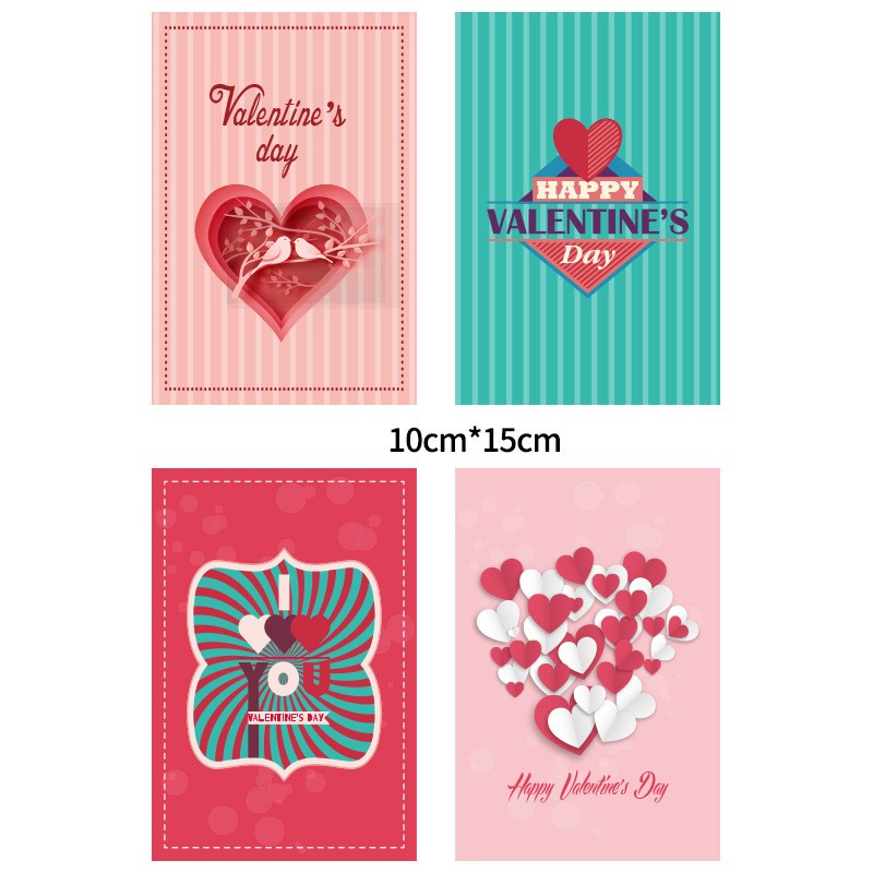 Valentine's Day Fashion Heart Shape Paper Daily Gift Stickers display picture 4