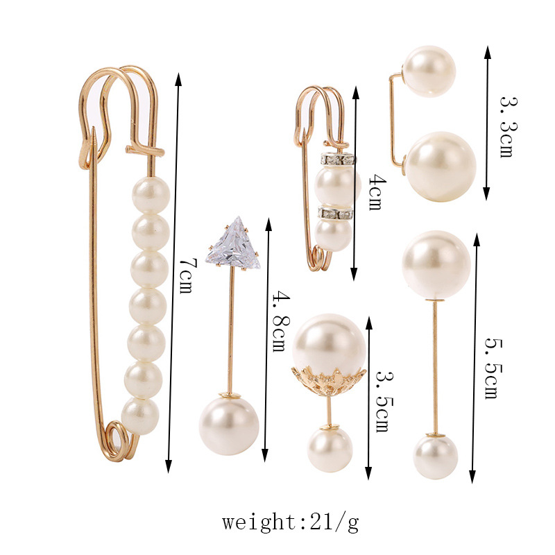 Dessin Original Trombone Arylique Placage Incruster Strass Femmes Broches display picture 3