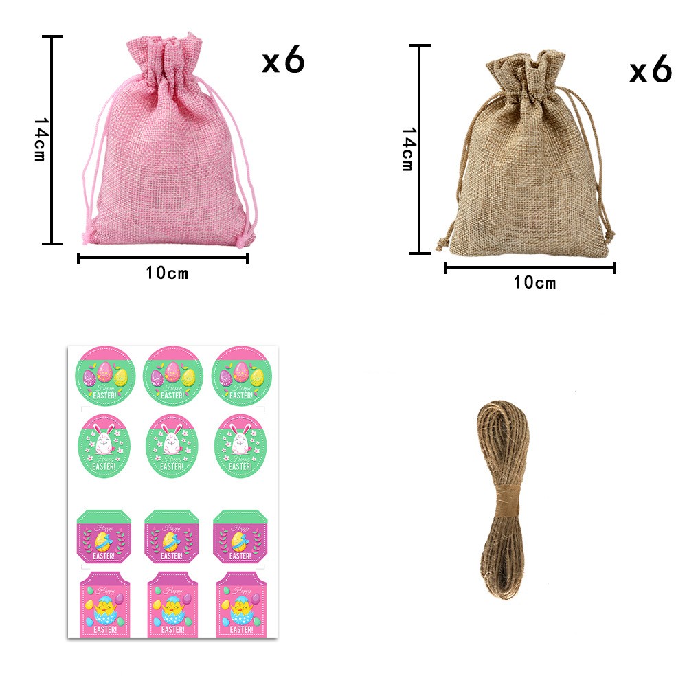 Fashion Solid Color Cloth Food Packaging Bag 1 Set display picture 6
