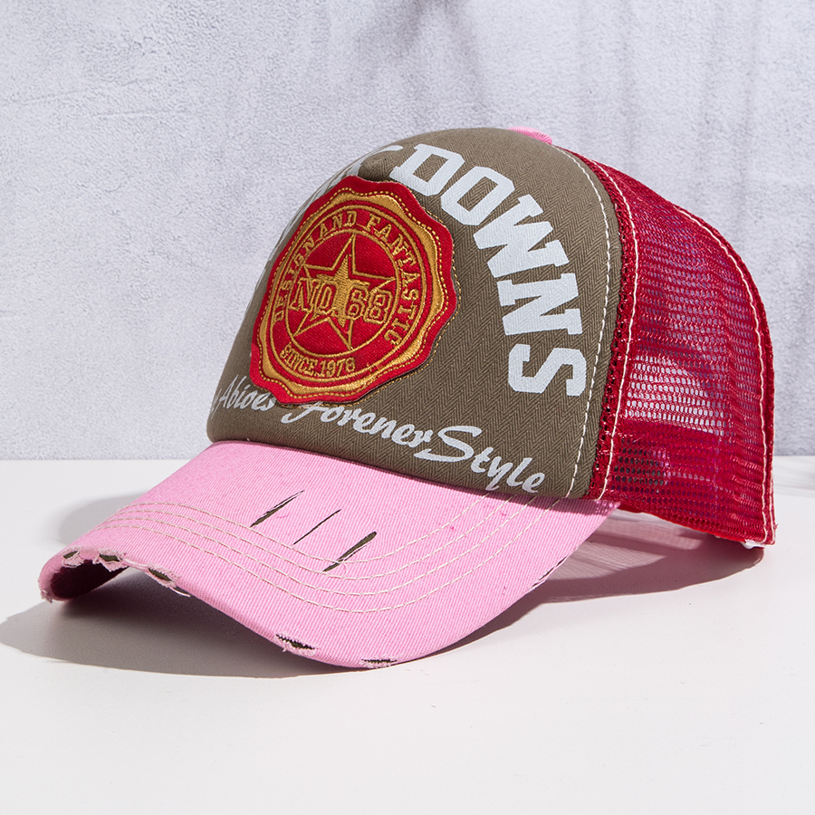 Women's Fashion Letter Embroidery Curved Eaves Baseball Cap display picture 10