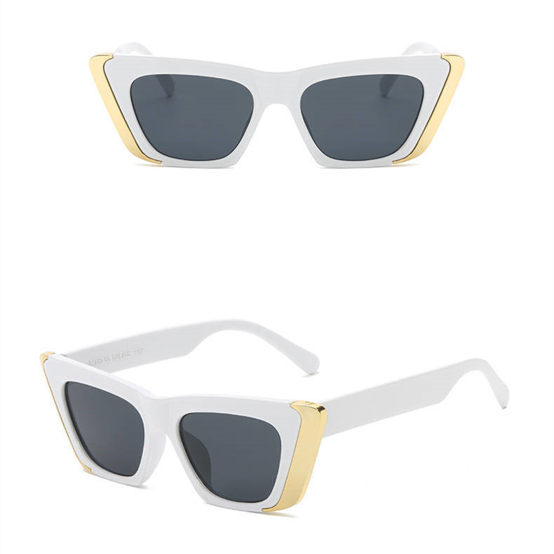 Hip-hop Geometric Pc Cat Eye Full Frame Women's Sunglasses display picture 4
