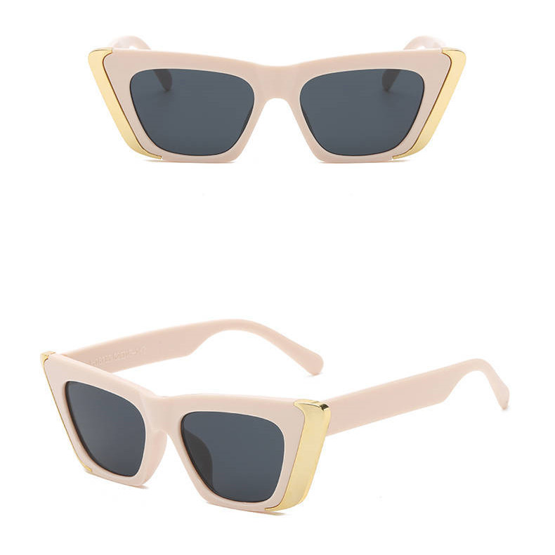 Hip-hop Geometric Pc Cat Eye Full Frame Women's Sunglasses display picture 5