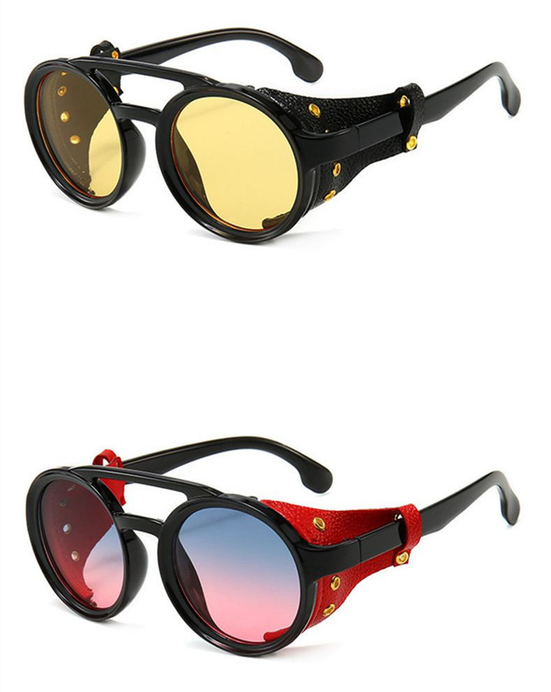 Fashion Geometric Pc Round Frame Full Frame Men's Sunglasses display picture 3