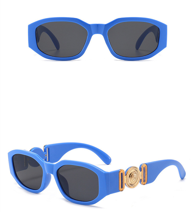 Fashion Geometric Pc Special-shaped Mirror Full Frame Women's Sunglasses display picture 4